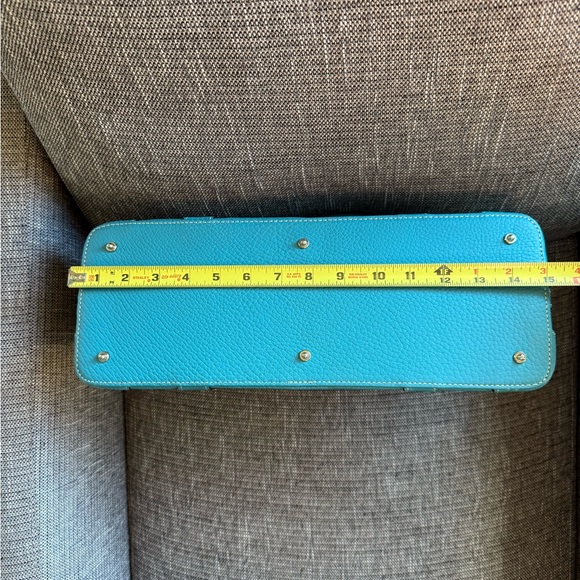 Dooney & Bourke Tiffany Blue Satchel - Picture 7 of 12